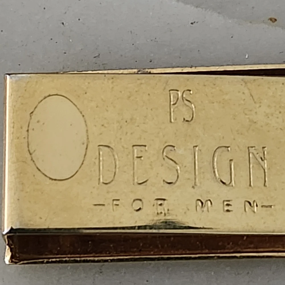 Vingate Paul Sebastion PS Design Gold Tone Money Clip
